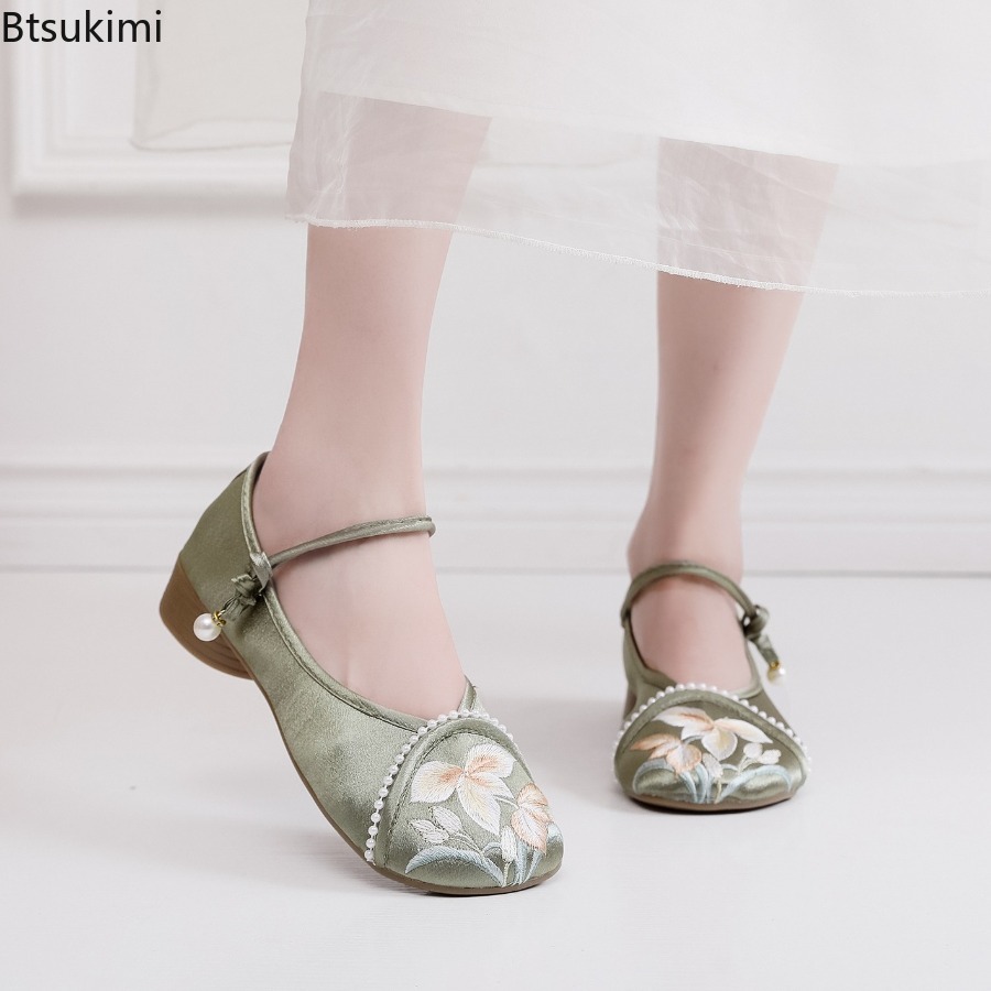 Ethnic Fashion - Mode geborduurde damesschoenen in Chinese stijl