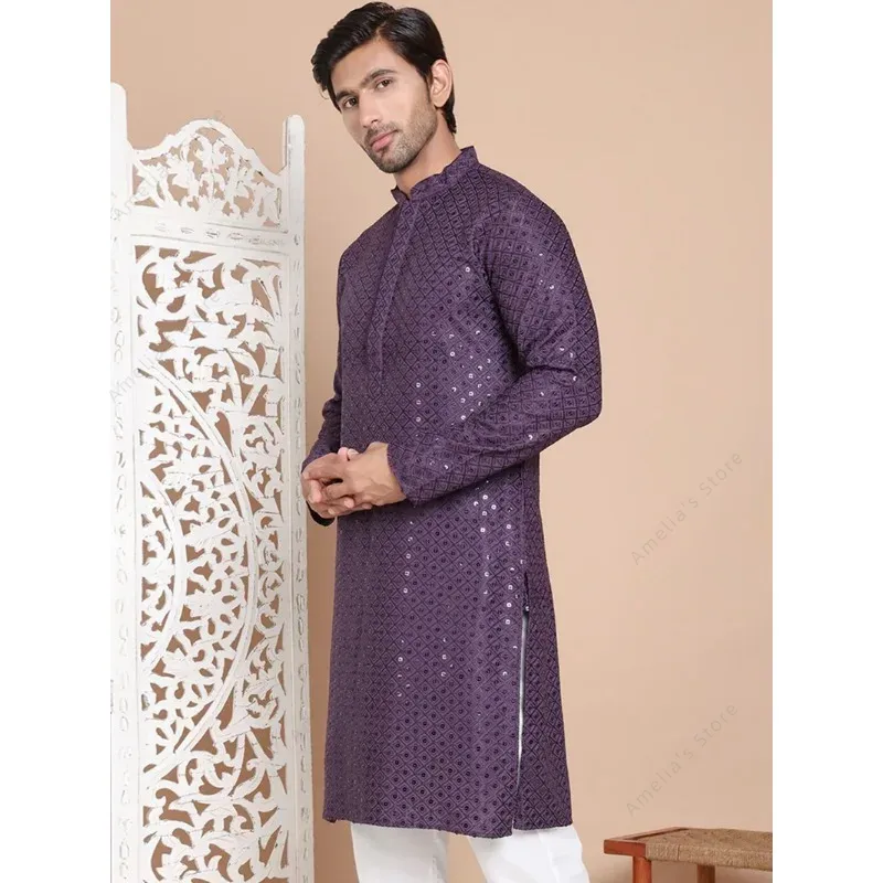 Indiase heren Kurta tuniek kat - Kurta Men Cotton recensie en prijs