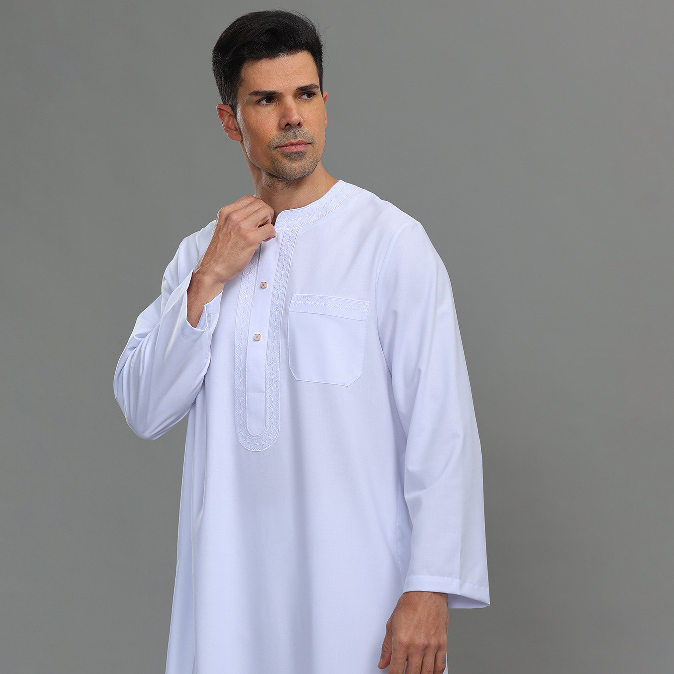 Heren Kaftan Thobe Knoopsluiti - Kurta Men Cotton recensie en prijs