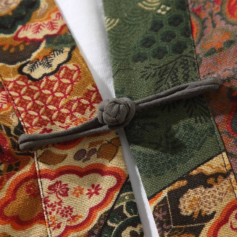 Etnische stijl print yukata ma - Ethnic Fashion recensie en prijs